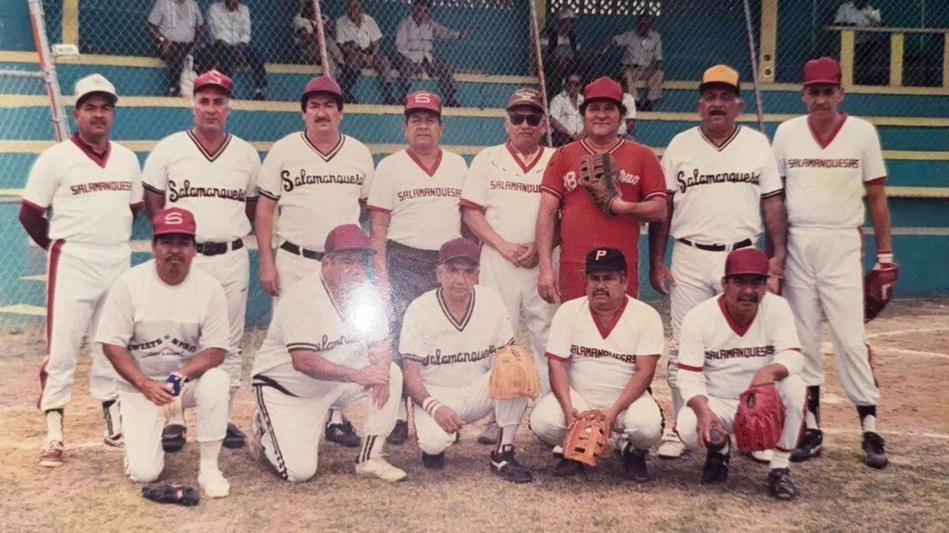 Como veterano participó con el equipo de Salamanquesas